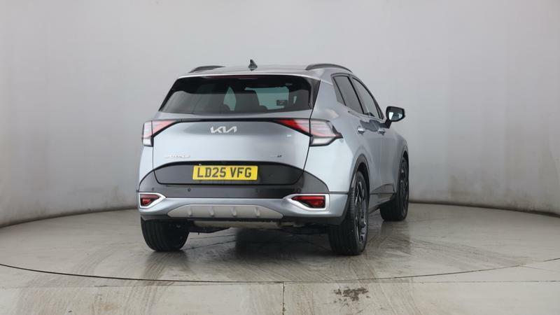 Kia Sportage 1.6 T-gdi 48V Gt-line Silver #4