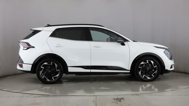 Kia Sportage 1.6 T-gdi 48V Gt-line S White #3