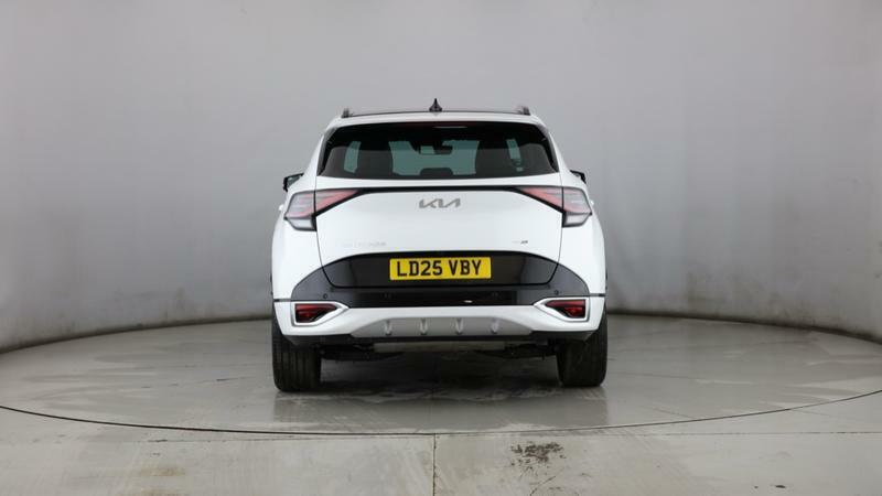 Kia Sportage 1.6 T-gdi 48V Gt-line S White #4