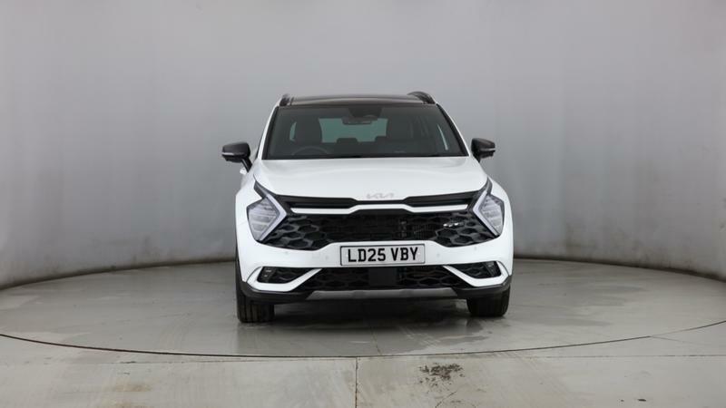 Kia Sportage 1.6 T-gdi 48V Gt-line S White #5