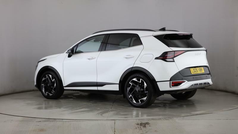 Kia Sportage 1.6 T-gdi 48V Gt-line S White #2