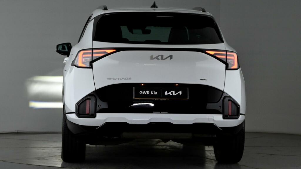 Kia Sportage 1.6 H T-gdi Gt-line Euro 6 Ss LB75OEL White #4