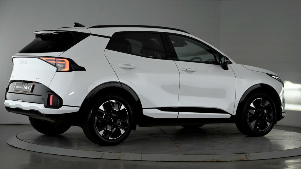 Kia Sportage 1.6 H T-gdi Gt-line Euro 6 Ss LB75OEL White #5