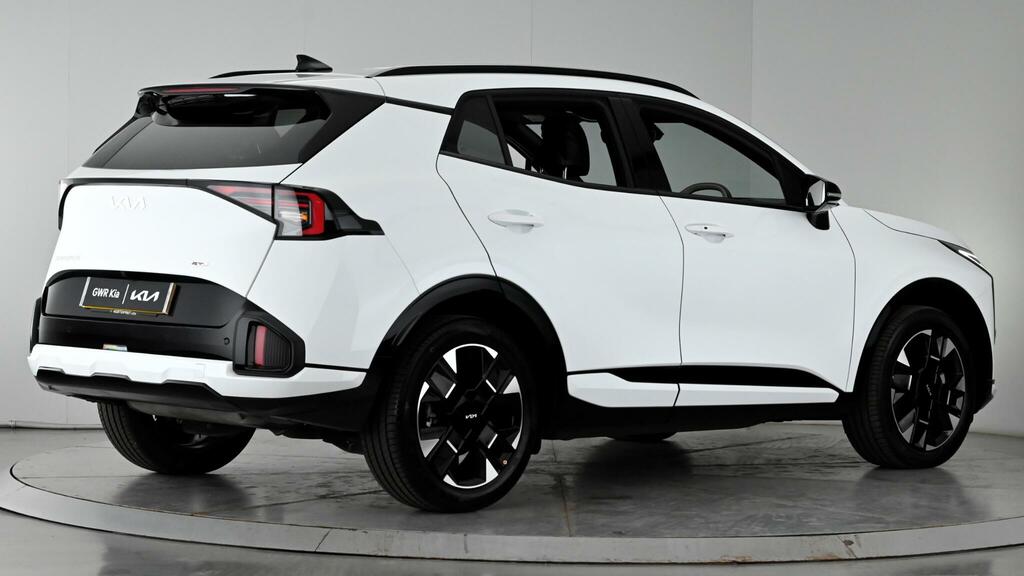 Kia Sportage 1.6 H T-gdi Gt-line Euro 6 Ss LC75YZW White #5