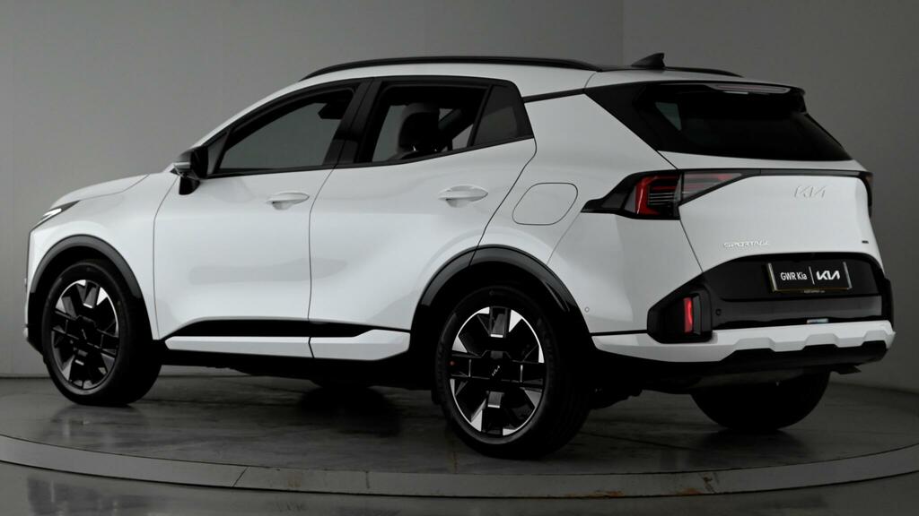Kia Sportage 1.6 H T-gdi Gt-line S Euro 6 Ss LB75HSG White #4