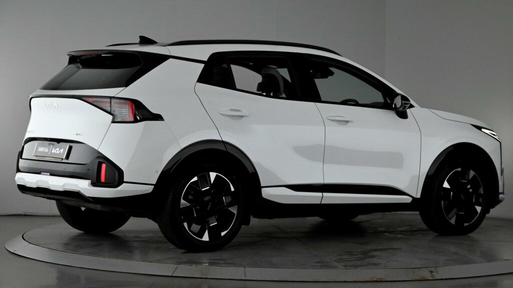 Kia Sportage 1.6 H T-gdi Gt-line S Euro 6 Ss LB75HSG White #6