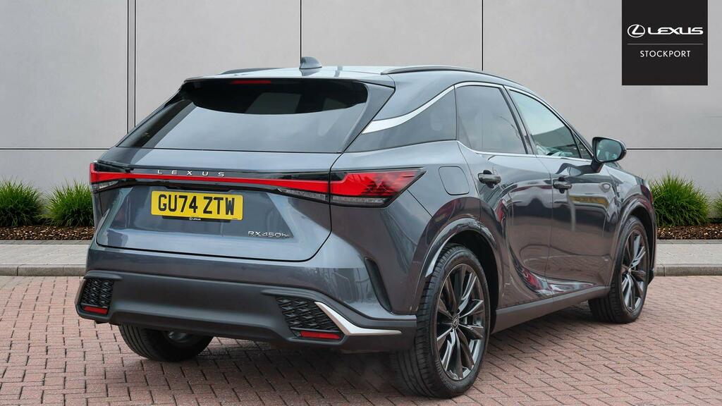 Lexus RX 2.5 450H 18.1Kwh F Sport Design Suv Pl Black #2