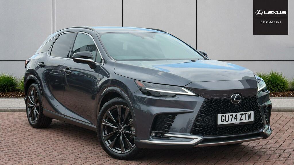 Lexus RX 2.5 450H 18.1Kwh F Sport Design Suv Pl Black