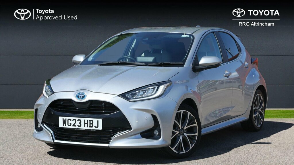 Toyota Yaris 1.5 Vvt-h Excel E-cvt Euro 6 Ss WG23HBJ Silver #3