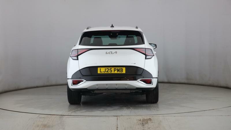 Kia Sportage 1.6 T-gdi 48V Gt-line White #4