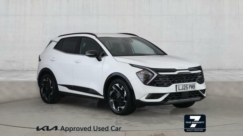 Kia Sportage 1.6 T-gdi 48V Gt-line White