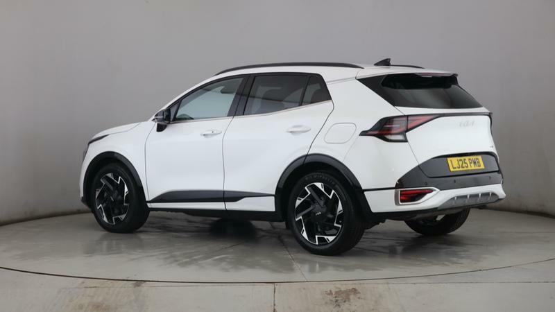 Kia Sportage 1.6 T-gdi 48V Gt-line White #2