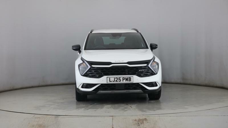 Kia Sportage 1.6 T-gdi 48V Gt-line White #5