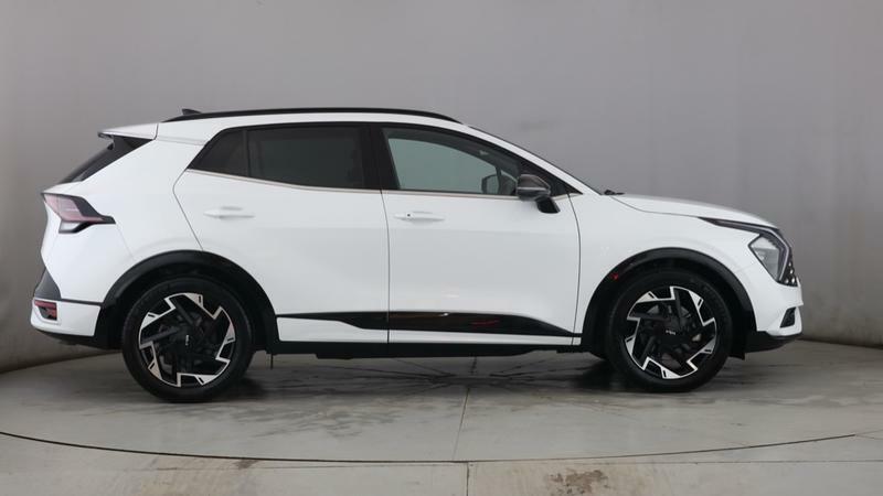 Kia Sportage 1.6 T-gdi 48V Gt-line White #3
