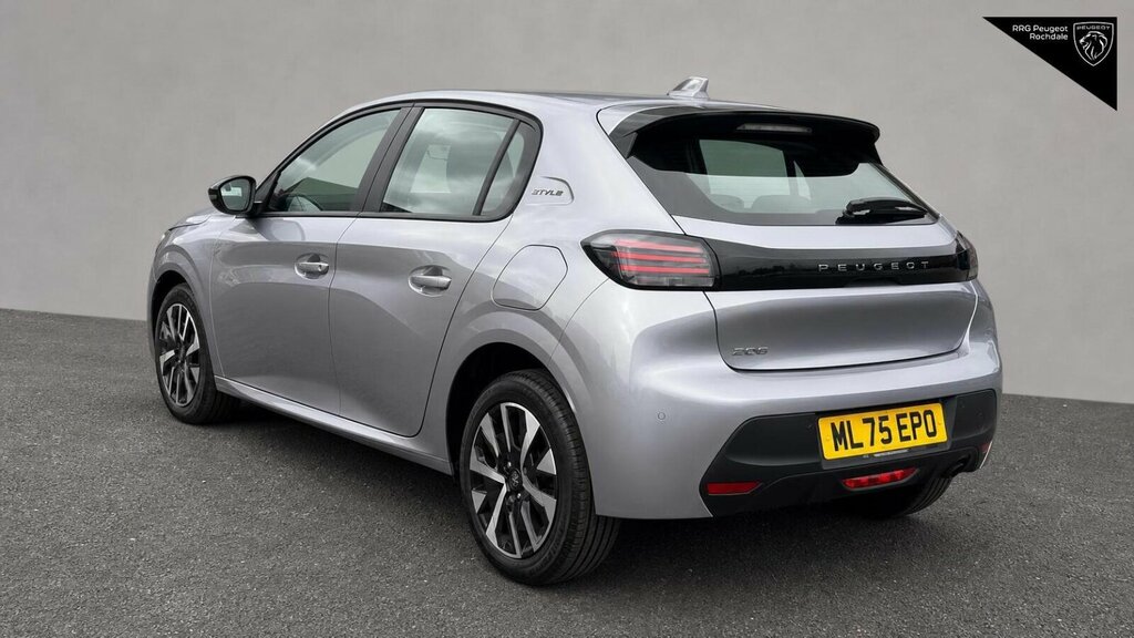 Peugeot 208 1.2 Puretech Style Euro 6 Ss ML75EPO Grey #6