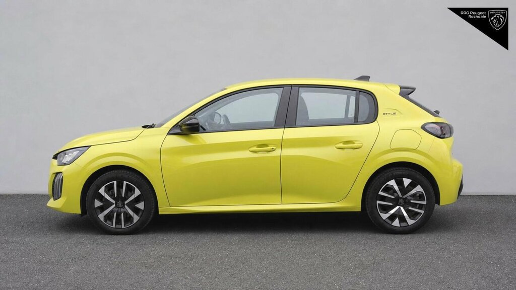 Peugeot 208 1.2 Puretech Style Euro 6 Ss MJ75NWN Yellow #4