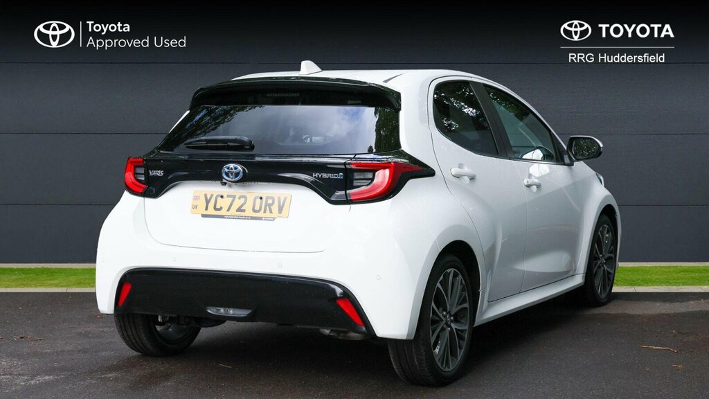 Toyota Yaris 1.5 Vvt-h Excel E-cvt Euro 6 Ss YC72ORV White #2