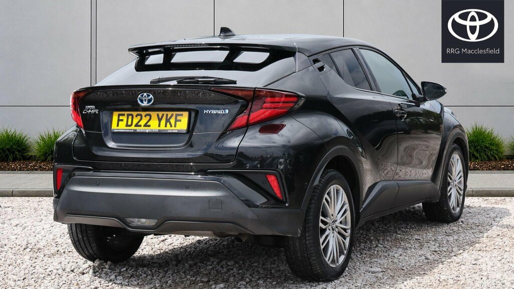 Toyota C-Hr 1.8 Vvt-h Excel Cvt Euro 6 Ss FD22YKF Black #2