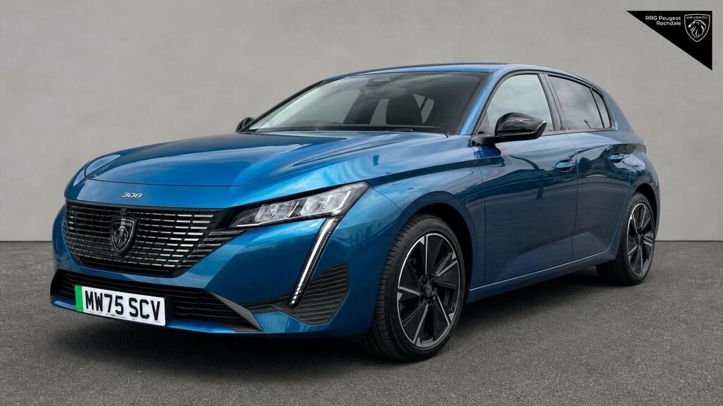 Peugeot 308 54Kwh Allure MW75SCV Blue #3