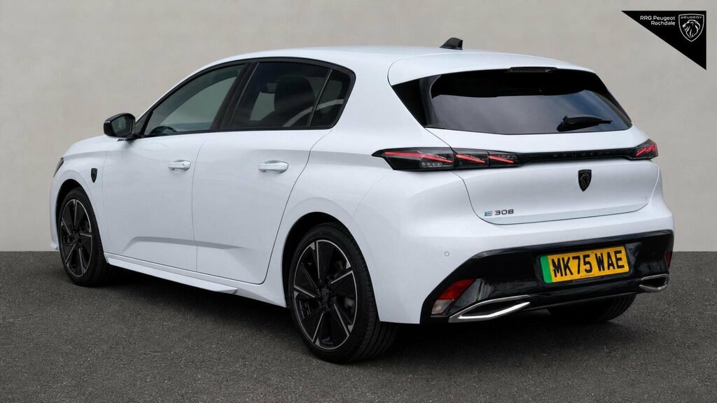 Peugeot 308 54Kwh Gt MK75WAE White #6