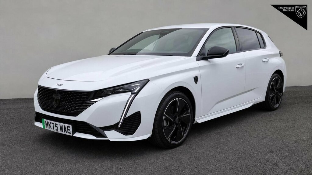 Peugeot 308 54Kwh Gt MK75WAE White #3