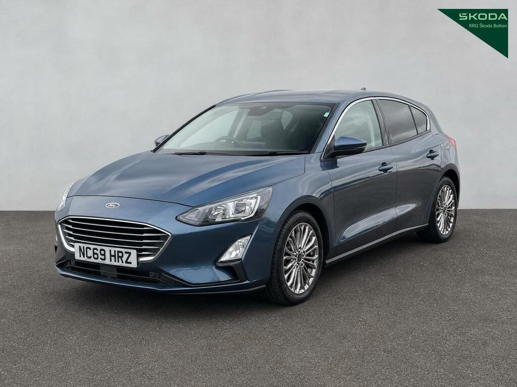 Ford Focus 1.0 Ecoboost 125 Titanium X MC69HRZ Blue #3