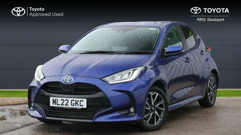 Toyota Yaris 1.5 Vvt-h Design E-cvt Euro 6 Ss ML22GKC Blue #3