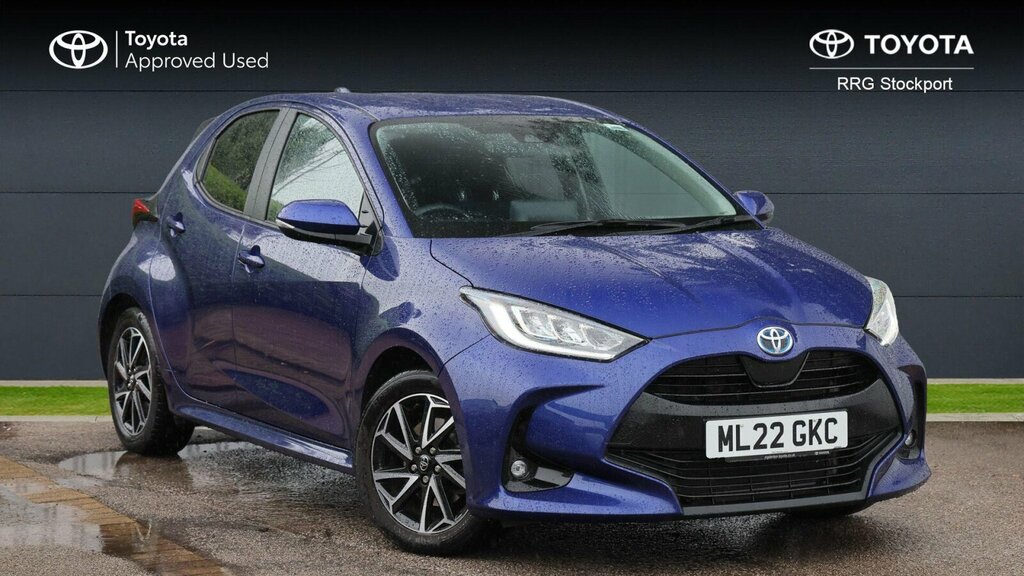 Toyota Yaris 1.5 Vvt-h Design E-cvt Euro 6 Ss Blue