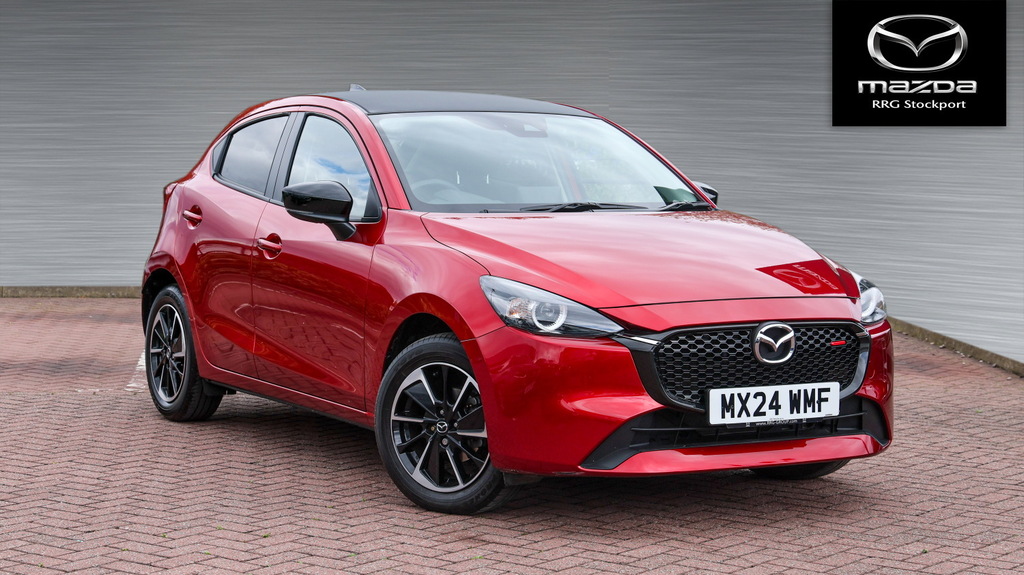 Mazda 2 1.5 E-skyactiv G Mhev Homura Aka Red