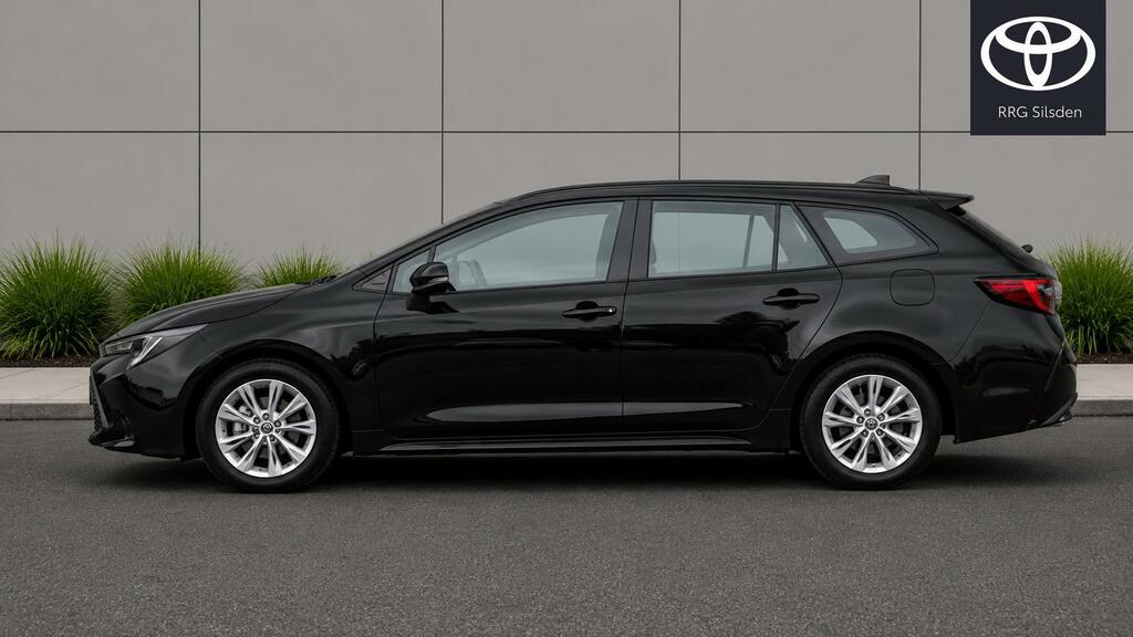 Toyota Corolla 1.8 Vvt-h Icon Touring Sports Cvt Euro 6 Ss YC75HXF Black #4