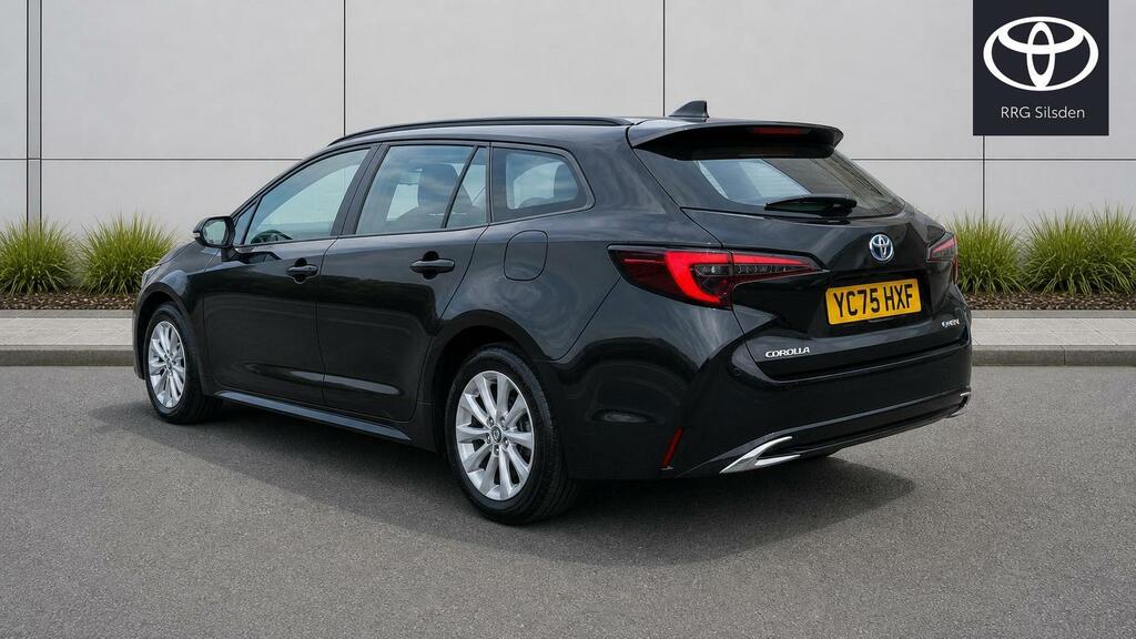 Toyota Corolla 1.8 Vvt-h Icon Touring Sports Cvt Euro 6 Ss YC75HXF Black #6