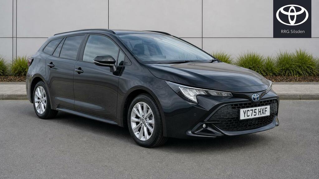 Toyota Corolla 1.8 Vvt-h Icon Touring Sports Cvt Euro 6 Ss YC75HXF Black