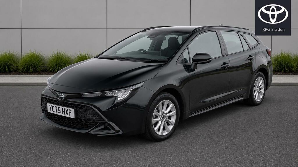 Toyota Corolla 1.8 Vvt-h Icon Touring Sports Cvt Euro 6 Ss YC75HXF Black #3