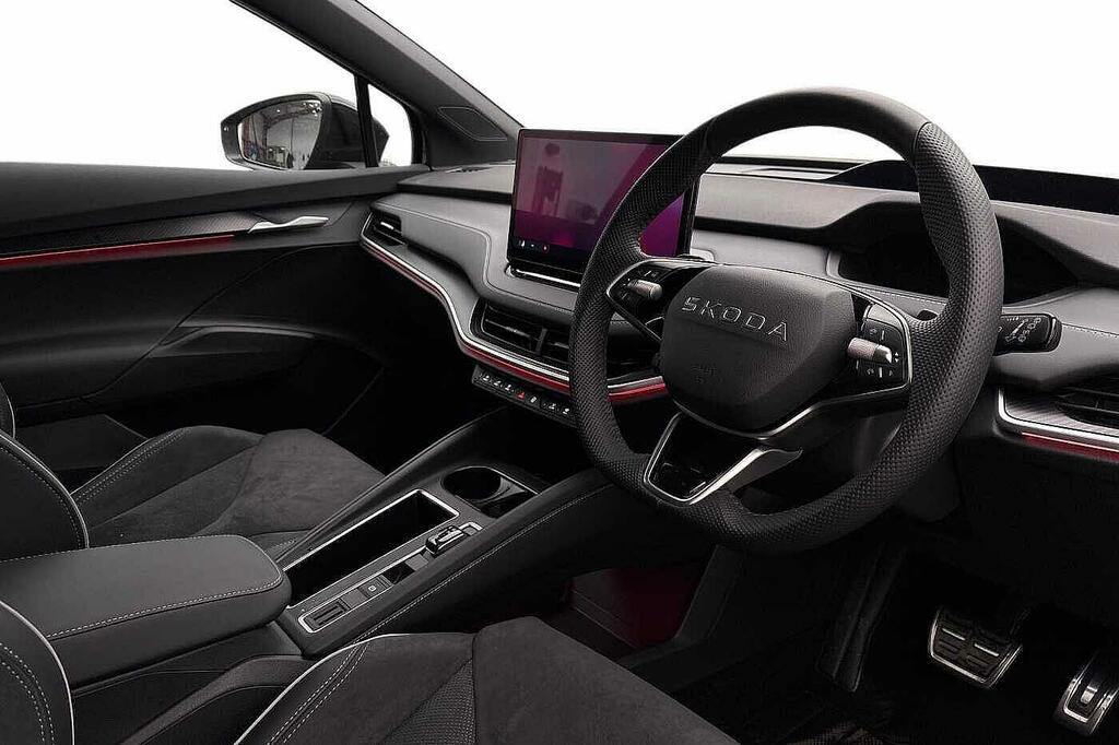 Skoda ENYAQ 210Kw 85X Sportline 82Kwh 4X4 Black #6