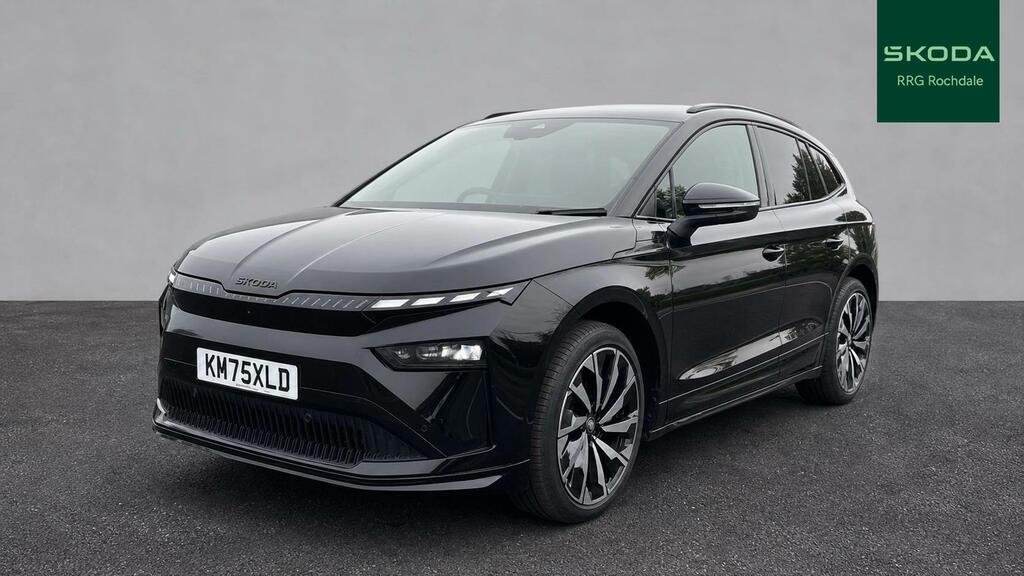 Skoda ENYAQ 210Kw 85X Sportline 82Kwh 4X4 KM75XLD Black #3