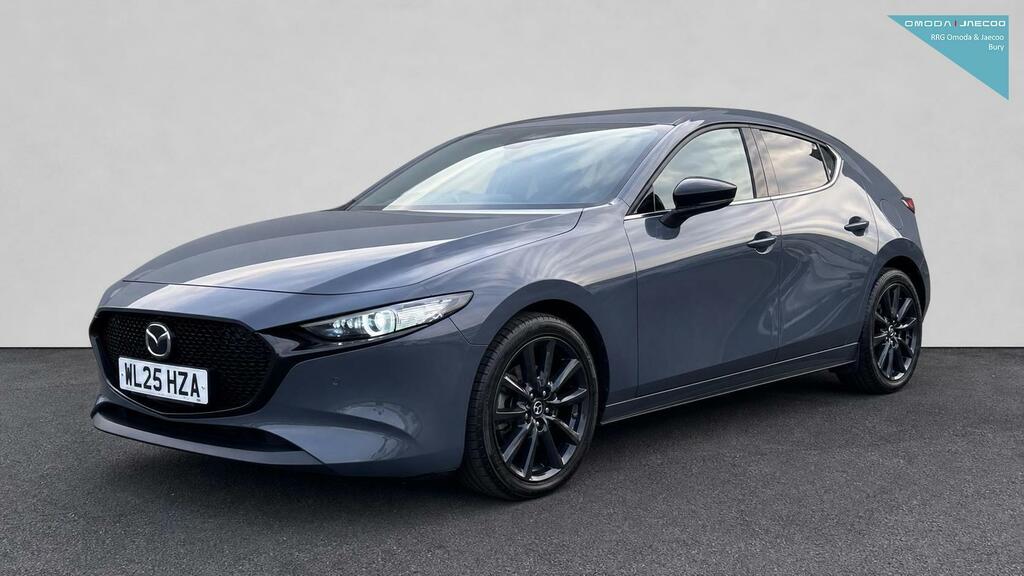 Mazda 3 2.5 E-skyactiv-g Mhev Exclusive-line Euro 6 ML25HZA Grey #4