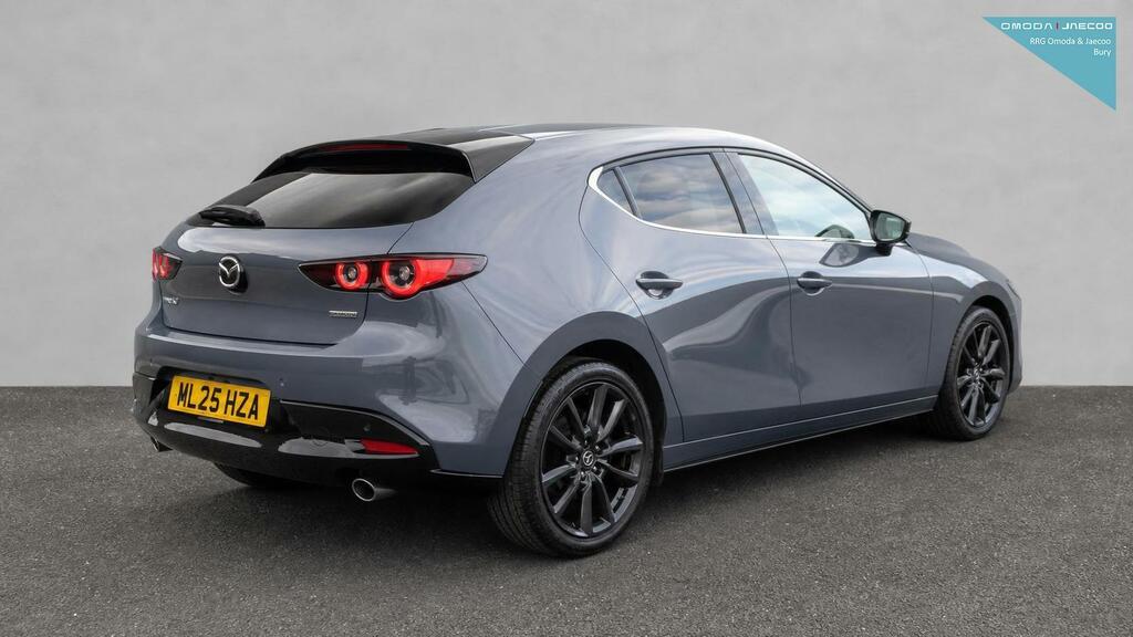 Mazda 3 2.5 E-skyactiv-g Mhev Exclusive-line Euro 6 ML25HZA Grey #5