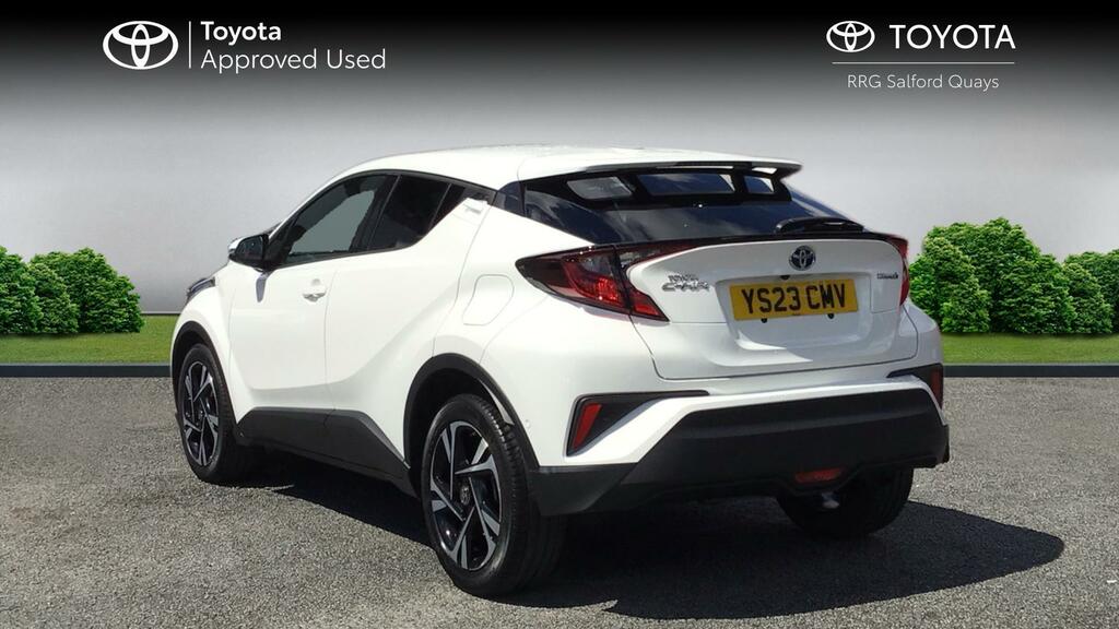 Toyota C-Hr 1.8 Vvt-h Design Cvt Euro 6 Ss YS23CMV White #4