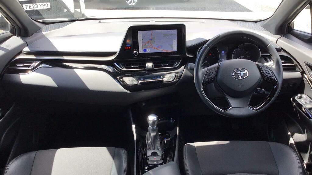 Toyota C-Hr 1.8 Vvt-h Design Cvt Euro 6 Ss YS23CMV White #6