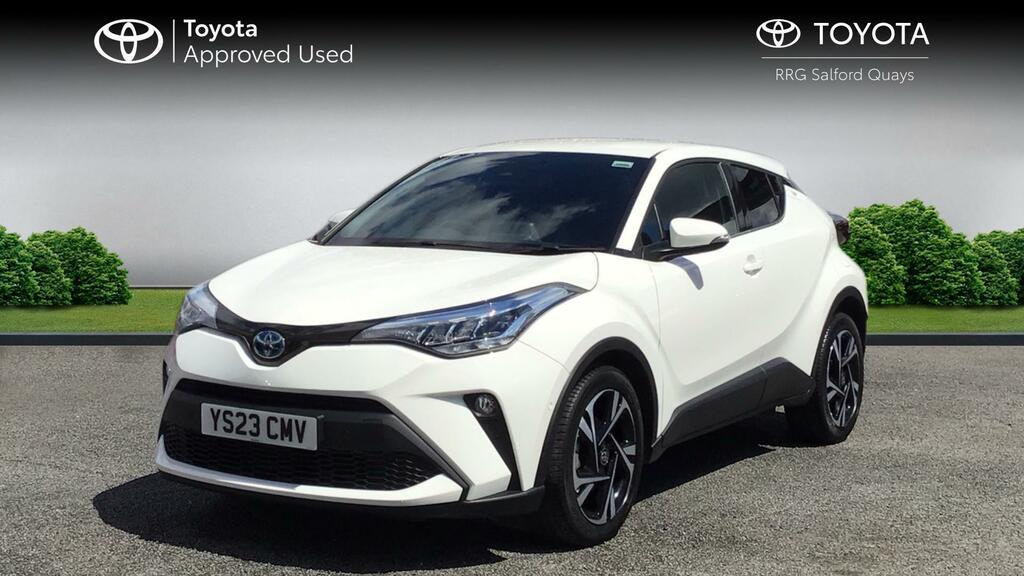 Toyota C-Hr 1.8 Vvt-h Design Cvt Euro 6 Ss YS23CMV White #3