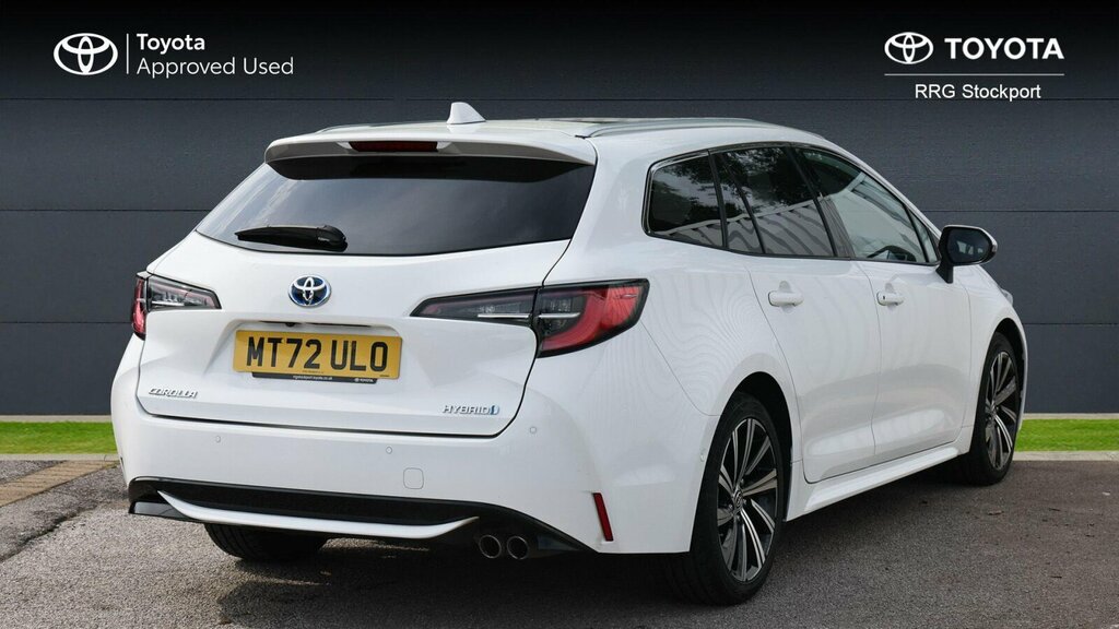 Toyota Corolla 2.0 Vvt-h Design Touring Sports Cvt Euro 6 Ss 5 MT72ULO White #2