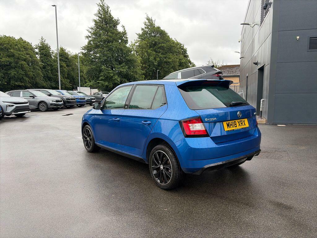 Skoda Fabia 1.0 Tsi 110 Monte Carlo MH18XRX Blue #6