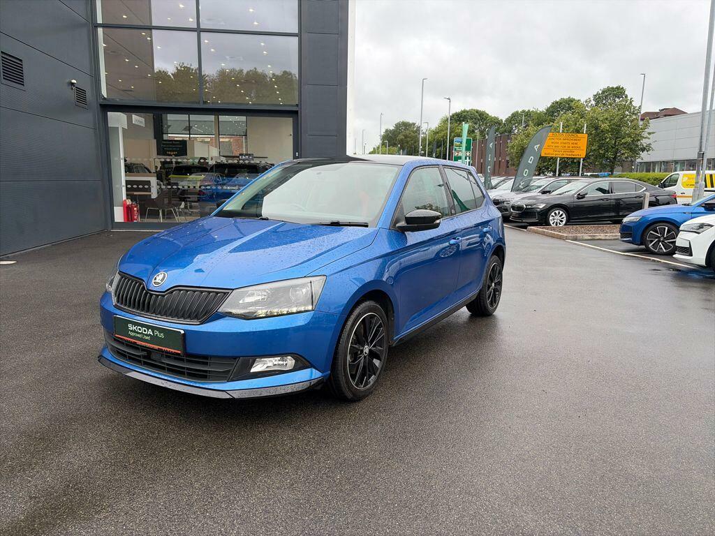 Skoda Fabia 1.0 Tsi 110 Monte Carlo MH18XRX Blue #3