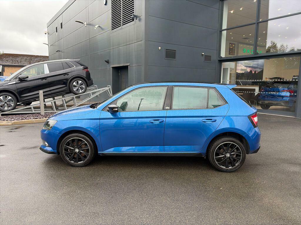 Skoda Fabia 1.0 Tsi 110 Monte Carlo MH18XRX Blue #4