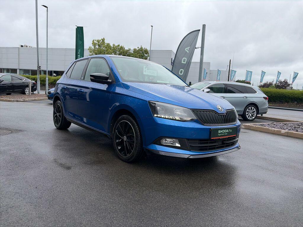 Skoda Fabia 1.0 Tsi 110 Monte Carlo MH18XRX Blue