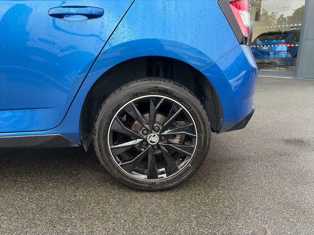 Skoda Fabia 1.0 Tsi 110 Monte Carlo MH18XRX Blue #5