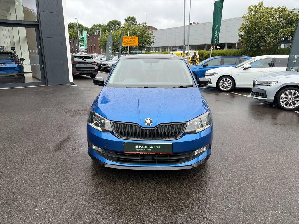 Skoda Fabia 1.0 Tsi 110 Monte Carlo MH18XRX Blue #2