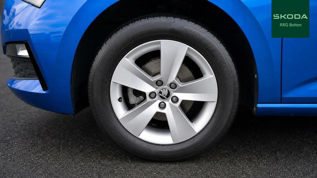 Skoda Scala 1.0 Tsi 110Ps Se Blue #5