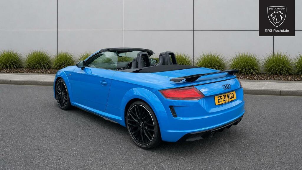 Audi TT 2.0 Tfsi 45 Black Edition Roadster S Tronic Euro 6 EF21WGO Blue #6