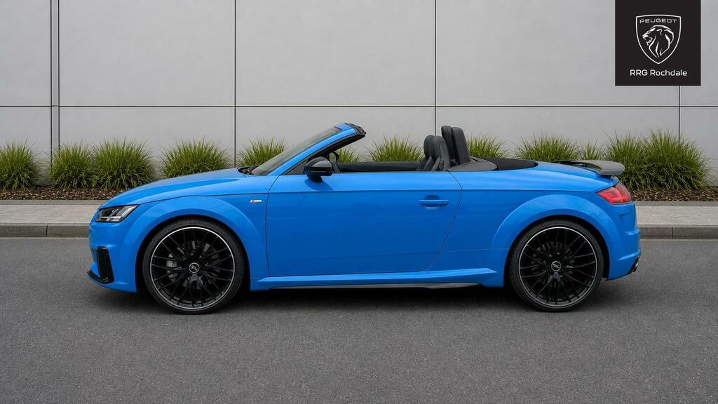 Audi TT 2.0 Tfsi 45 Black Edition Roadster S Tronic Euro 6 EF21WGO Blue #4